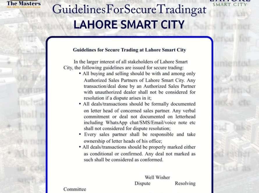Trading At Lahore Smart City