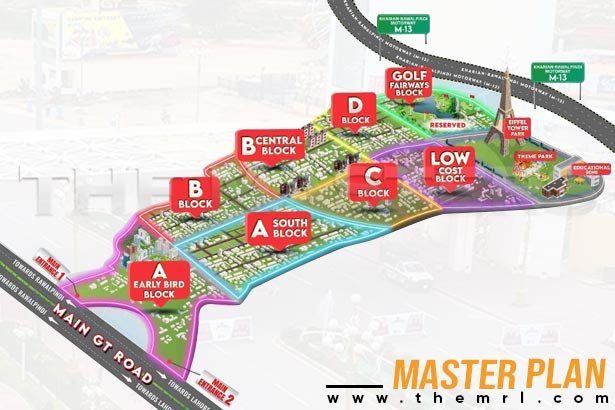 New Metro City Gujar Khan Master Plan