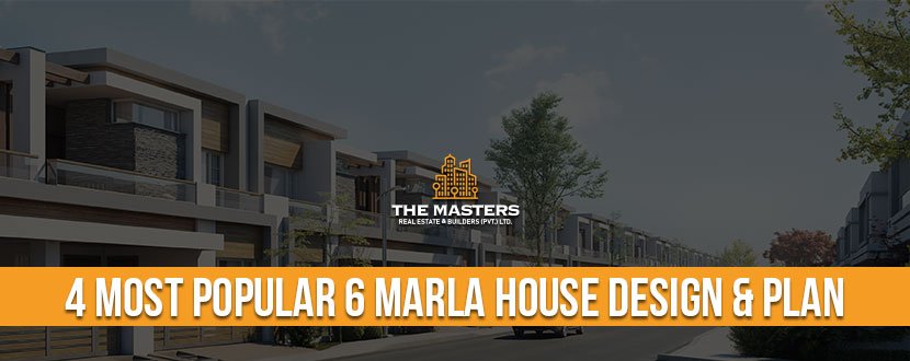 4 Most Popular 6 Marla House Design & Plan